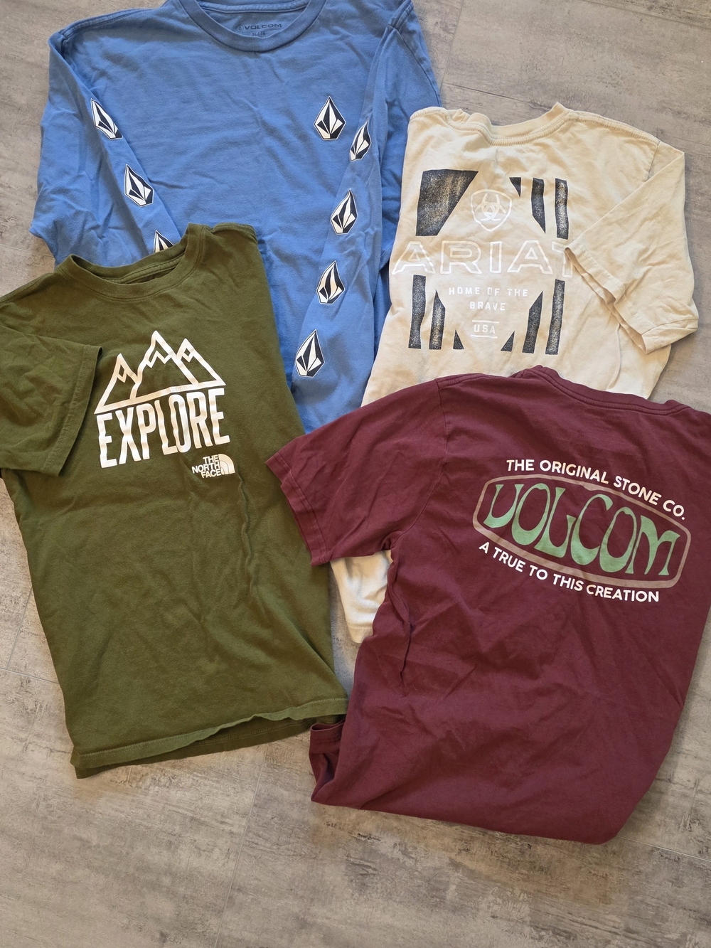 Brand Name T-shirt Lot Boys XL